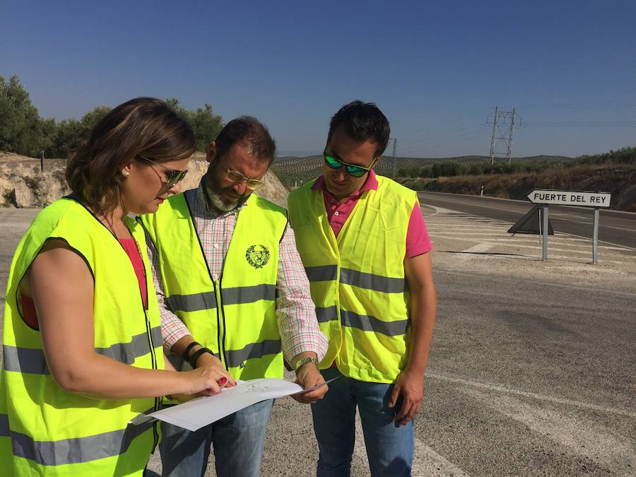 La Junta realiza mejoras en la seguridad vial de la A-311 a Fuerte del Rey