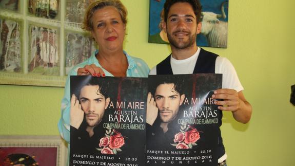 Agustín Barajas presenta este domingo en Almuñécar su espectáculo flamenco “A mi aire”.