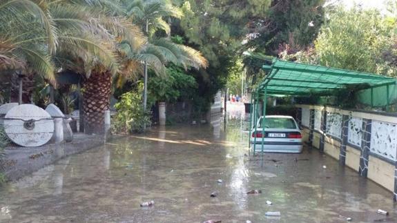 Las tormentas dañan el olivar y las infraestructuras de varios pueblos de la provincia