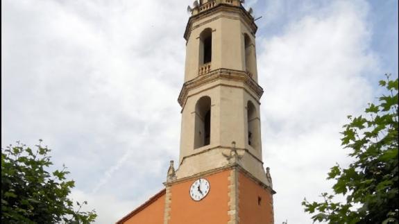 Iglesia de Santa María en Bisbal de Penedés.