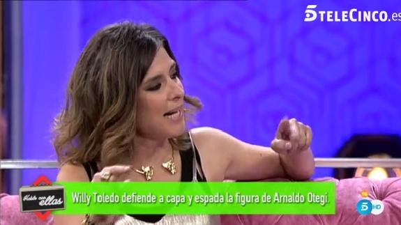 Sandra Barneda estalla contra Willy Toledo: "¿Te crees que somos idiotas?"