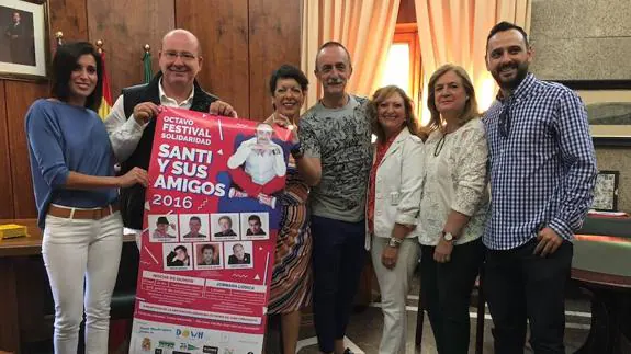 El Ayuntamiento presenta el VIII Festival 'Santi y sus amigos'