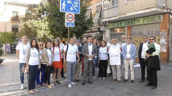 Santa Paula se convierte en el 'ciclo-vía' coincidiendo con la Semana Europea de la Movilidad