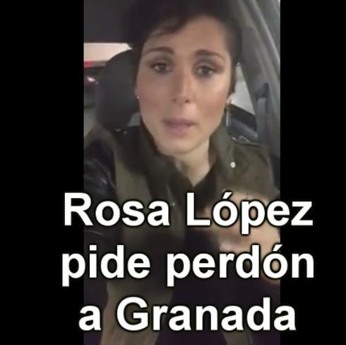 Rosa López: «Pido perdón a los granadinos que me han insultado al malinterpretar mis palabras»