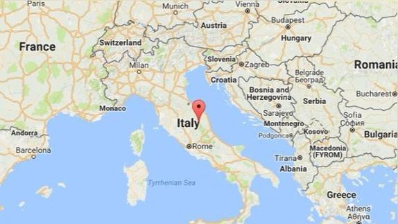Un terremoto de magnitud superior a 5 grados alerta al centro de Italia
