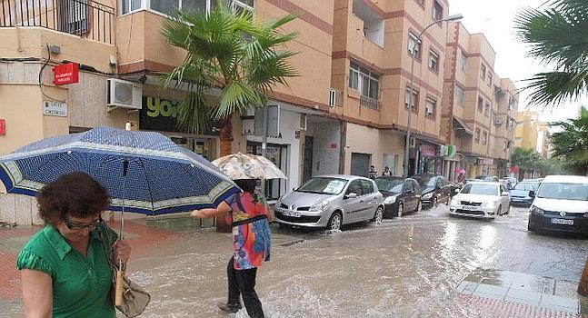 Lluvia en Almería para el fin de semana