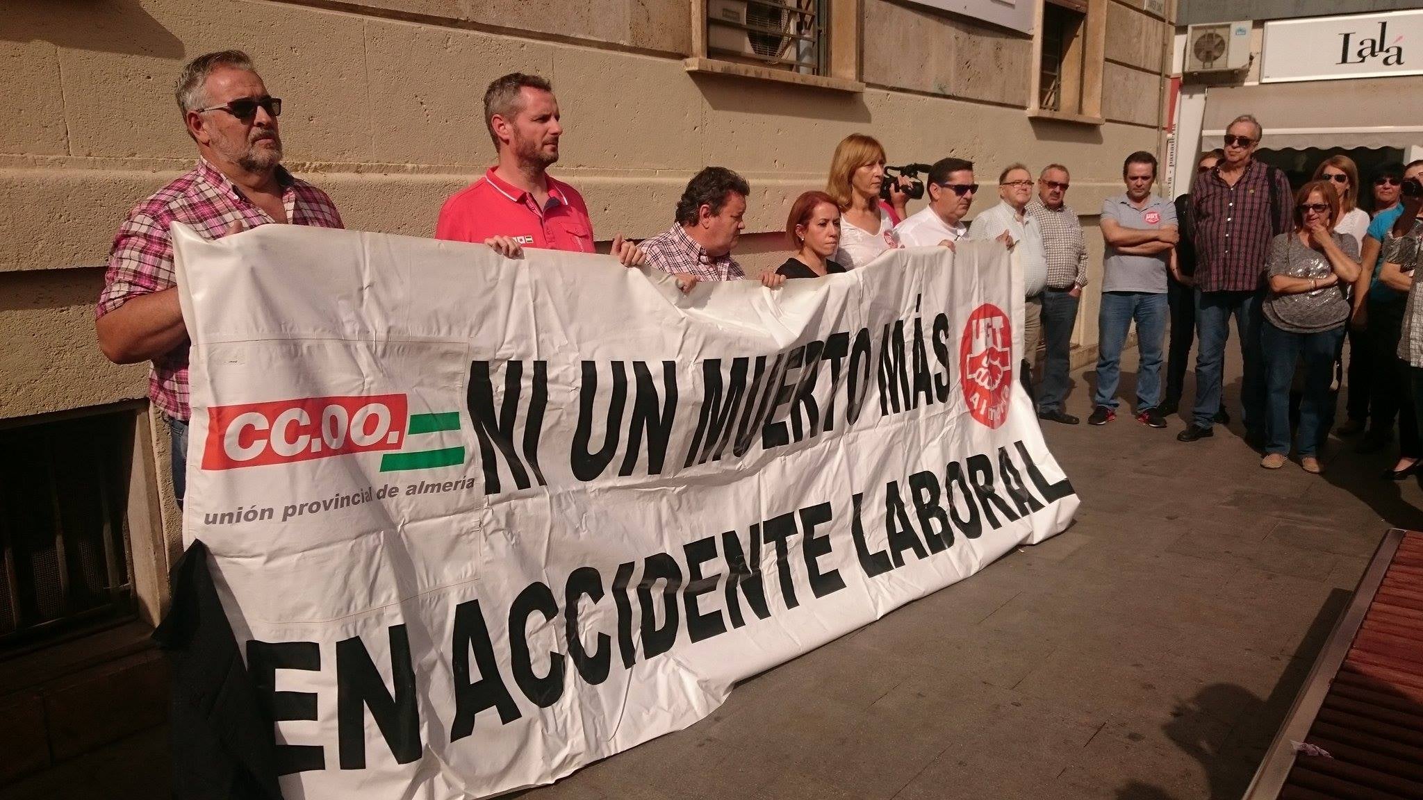 Repulsa por la última muerte laboral en Almería