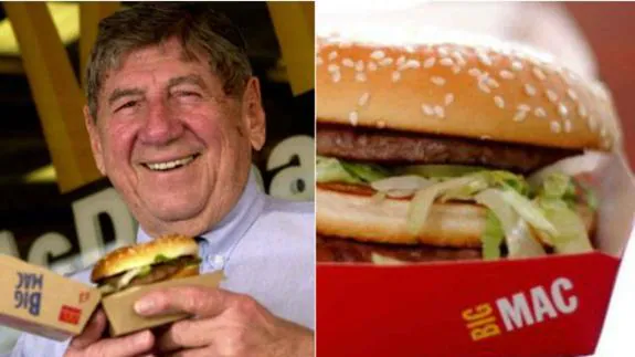 Muere el inventor del Big Mac, la hamburguesa más famosa del mundo