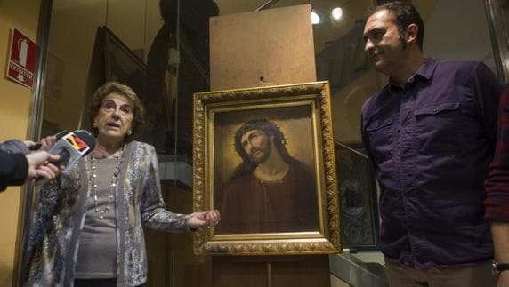 Reaparece el cuadro original del Eccehomo de Borja y sale a la venta