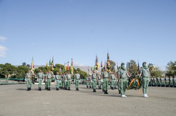 Parada militar en honor de la Inmaculada Concepción, Patrona de España.