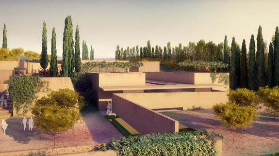 Representación virtual del proyecto 'Atrio de la Alhambra'.