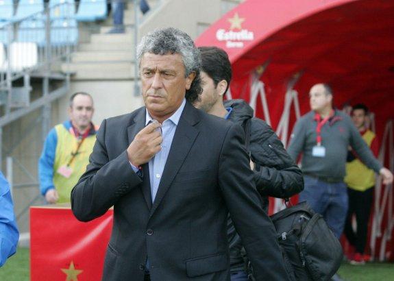 El inicio liguero del año 2016 para la UD Almería fue en casa contra la UE Llagostera y el debut de Gorosito como técnico rojiblanco.