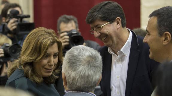 Marín  ve a Díaz "optando" a liderar el PSOE y como candidata a presidir el Gobierno