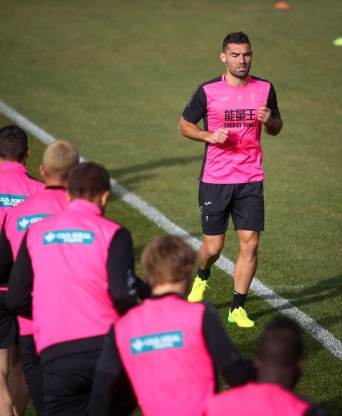 David Barral, en una sesión de trabajo, hace unos días.