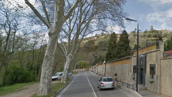 Zona del puente Font del Rei de Girona, donde supuestamente ocurriero los hechos.