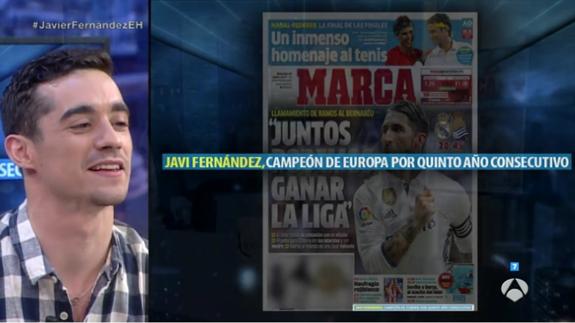 Javier Fernández desvela en 'El Hormiguero' su sacrificio para ser una estrella mundial
