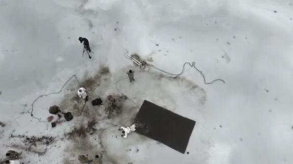 Marines a prueba de hielo