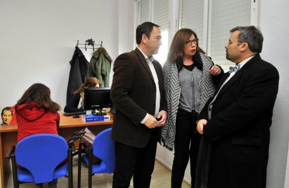 Antonio de la Torre conoció las instalaciones de la Fundación Don Bosco en Linares.