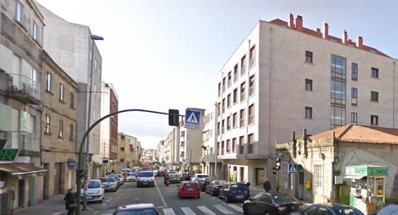 Avenida de Vigo, donde tuvieron lugar los hechos.