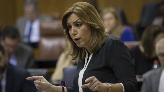 Susana Díaz sobre su candidatura al PSOE: “Me parece feo que en pleno 28F me dedicase a hablar de mí misma”