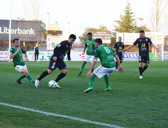 Corral fue el autor del tanto del partido frente al Villanovense que le dio un punto a su equipo.