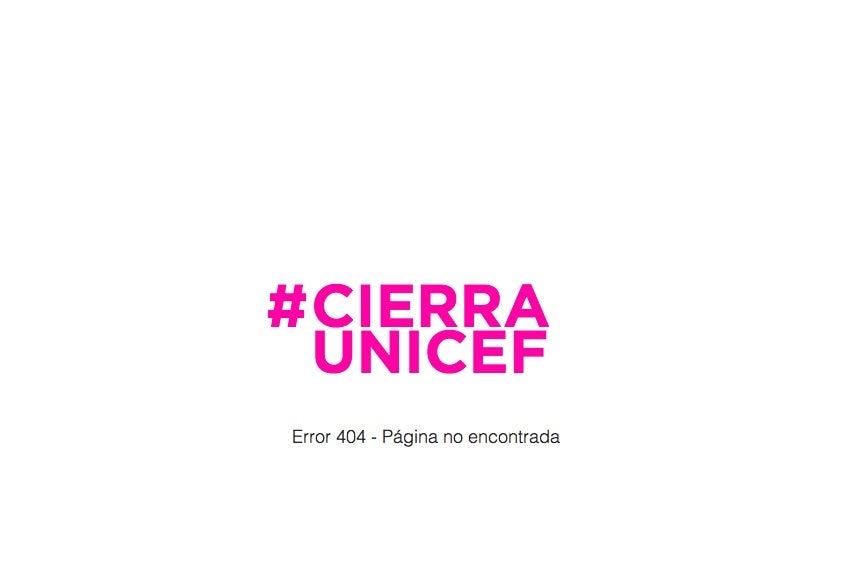 #CierraUnicef. ¿Se va la ONG de España?