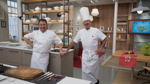 Berasategui y Arguiñano.