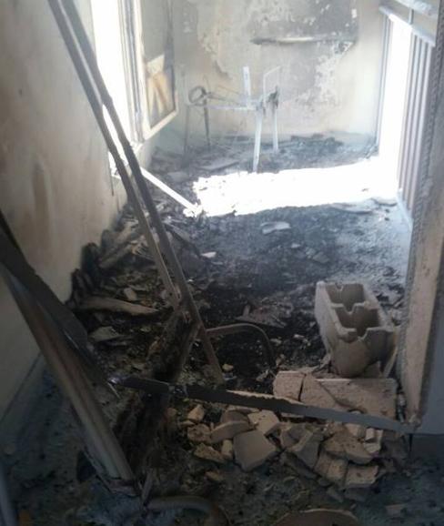 Estado interior del edificio