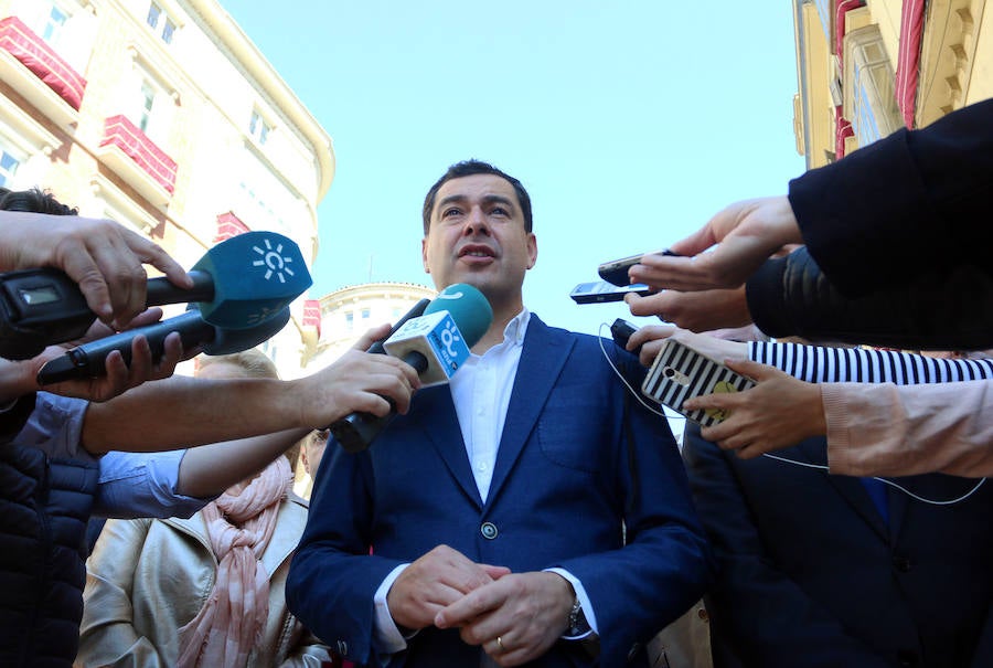 Juanma Moreno admite que el PP negocia con C's una moción de censura en Granada