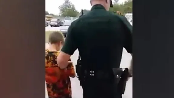 La Policía detiene a un niño autista de 10 años