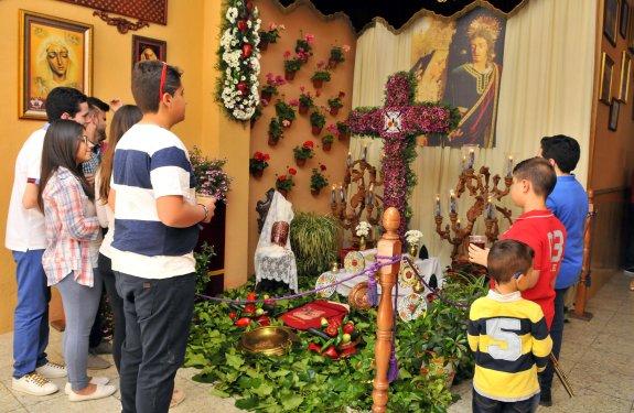 Una de las cruces que se expusieron el pasado año.