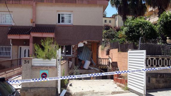 Así quedó la casa.