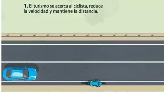 La DGT avisa: así se debe adelantar a un ciclista