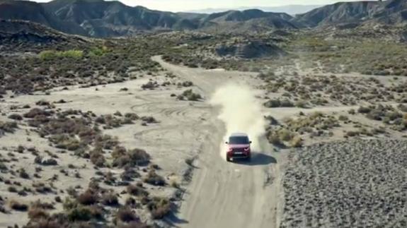 Land Rover también rueda en Almería