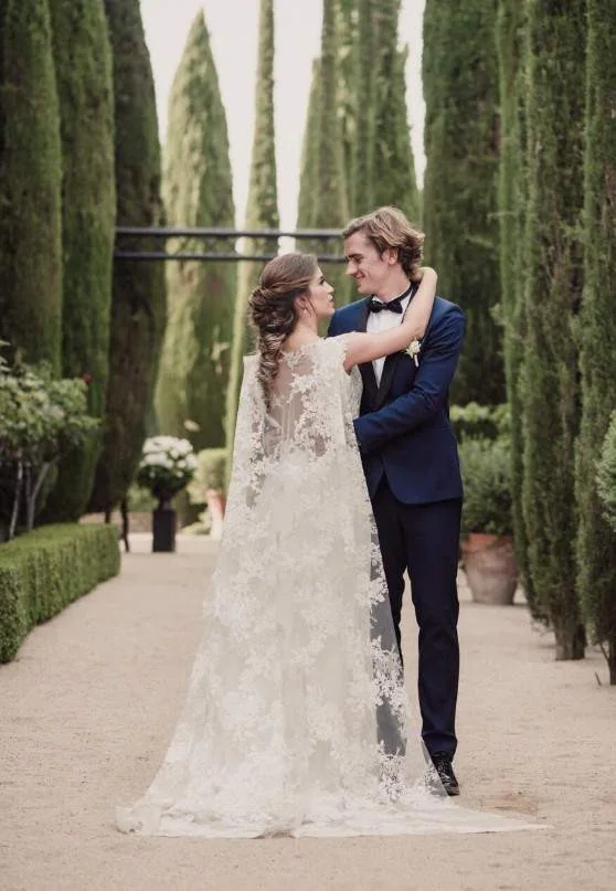 Así se vistieron Antoine Griezmann y su novia española en el día de su boda