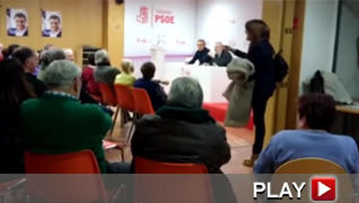 Soraya Rodríguez abandona una reunión del PSOE entre gritos de traidora