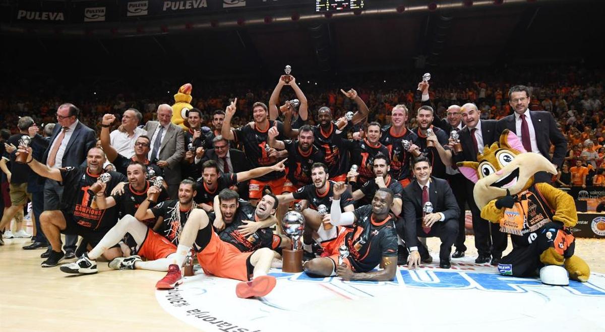El Valencia Basket conquista la primera Liga ACB de su historia