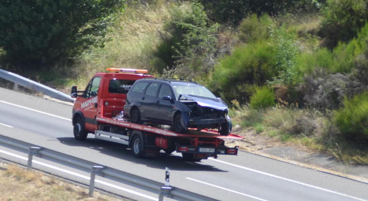 Un nuevo accidente en la Autovía de la Plata se salda sin heridos