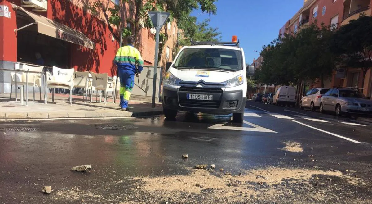 Salamanca suma un nuevo reventón: el segundo en menos de un mes en la calle Bernardo Dorado