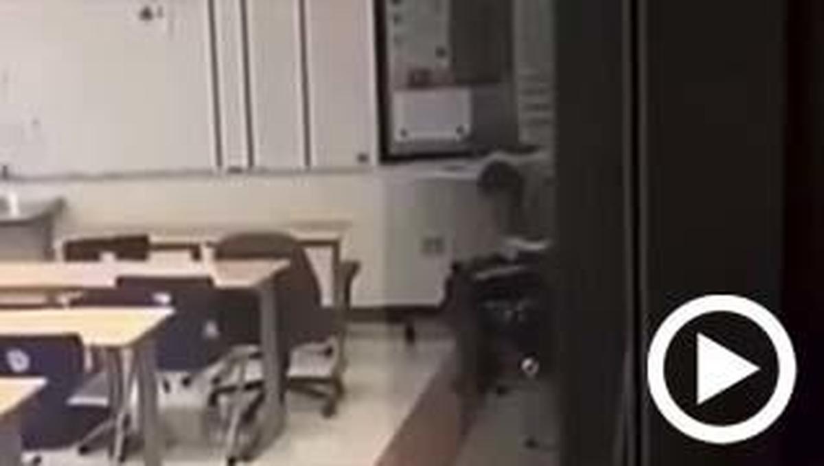 Detenida una profesora después de que sus alumnos la grabasen esnifando cocaína en clase
