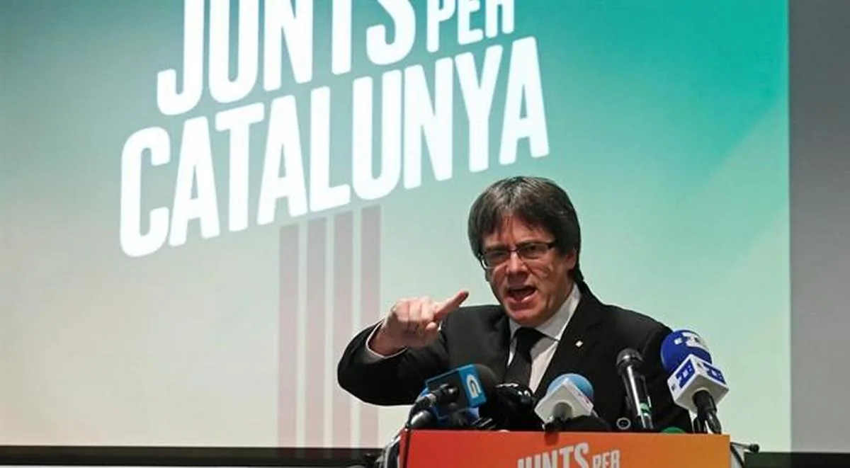 Puigdemont dice que es insostenible que haya elecciones con una gran parte de los candidatos en la cárcel