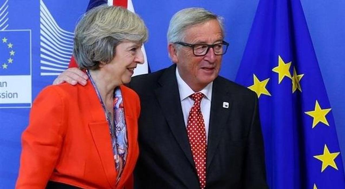 Juncker y May cierran un acuerdo sobre la prioridades del divorcio del Brexit