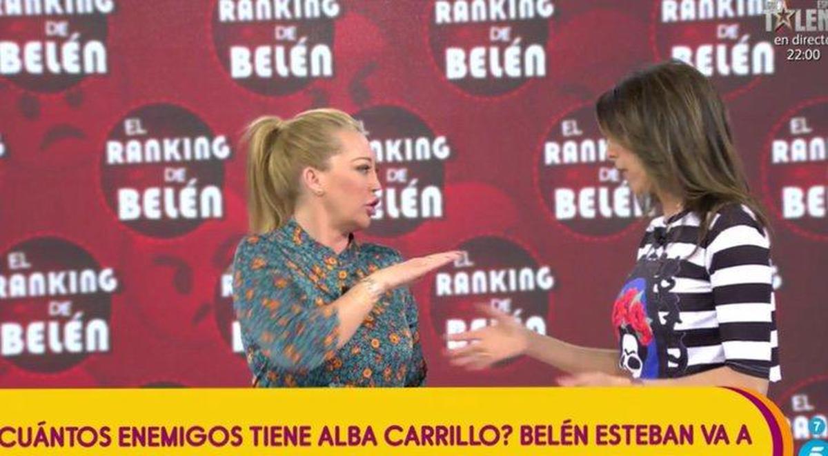 La discusión en directo entre Belén Esteban y Paz Padilla por Andreíta