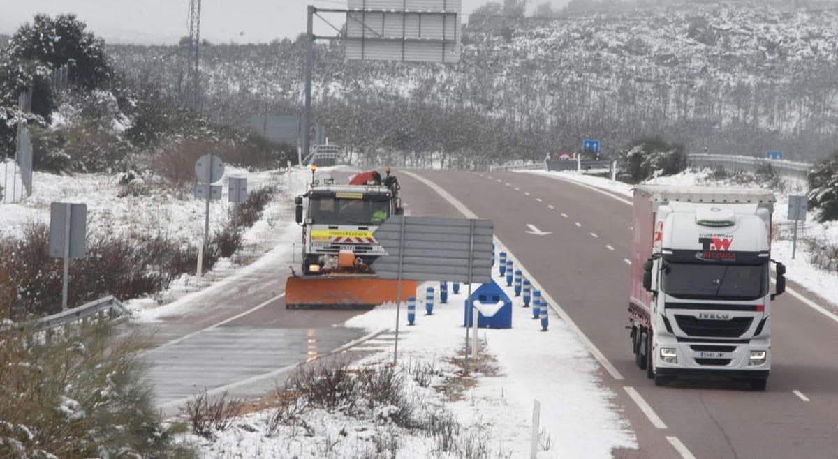 La alerta por nieve vuelve este lunes a toda la provincia