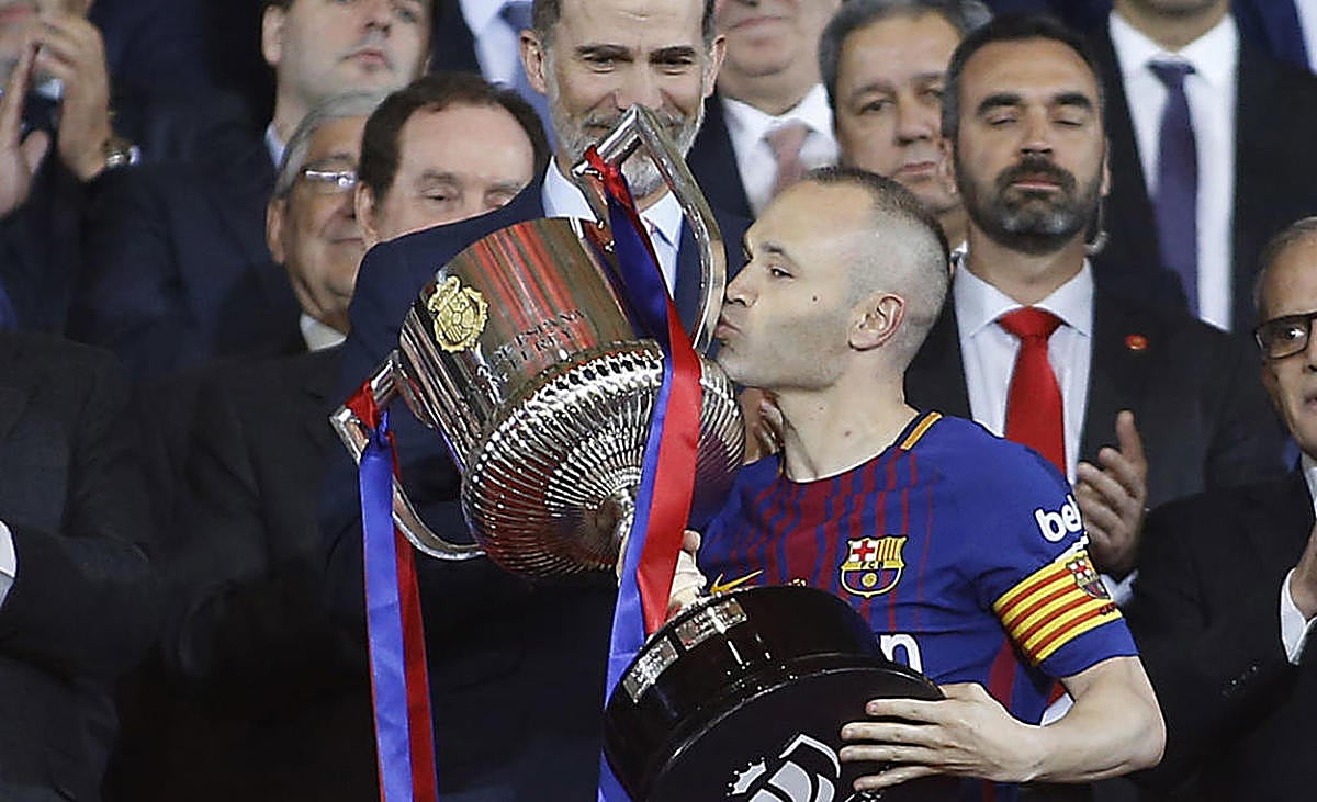 Écharpe De Foot Souvenir – Manita 5-0 Madrid Vs Barcelone (modèle Générique Ancien)
