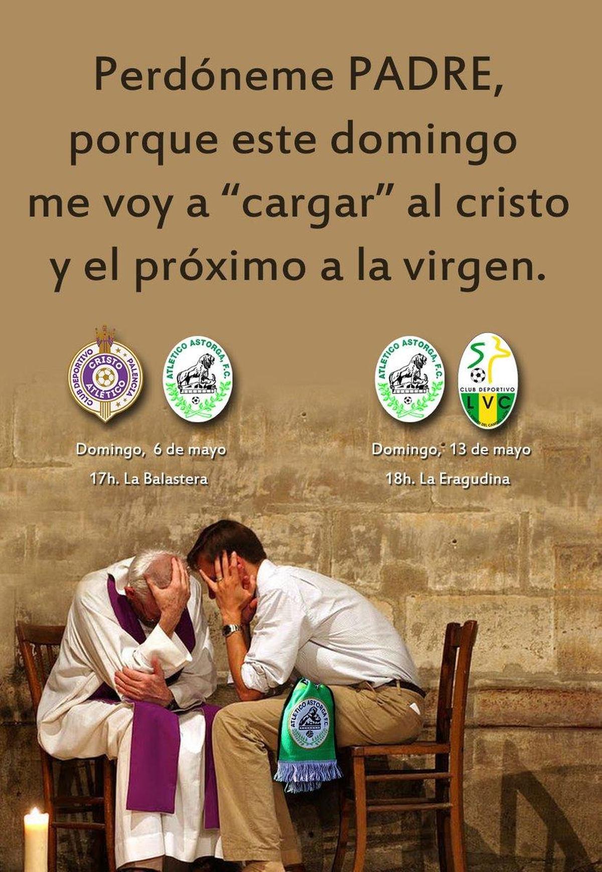 El Astorga dice que se va 'cargar' al Cristo y a la virgen