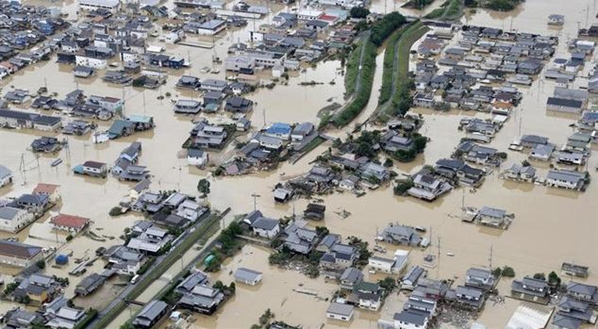 Las lluvias torrenciales en Japón dejan ya 81 muertos y a más de 1.500 personas completamente incomunicadas