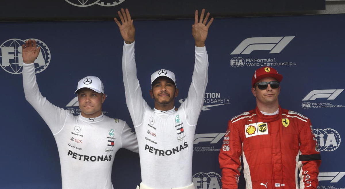 Hamilton hace la 'pole' bajo el chubasco de Hungaroring, con Sainz quinto y Alonso undécimo