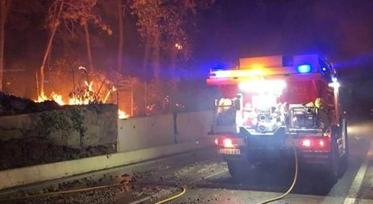 Un salmantino desde Gandía: por la noche todo el cielo era naranja y rojo