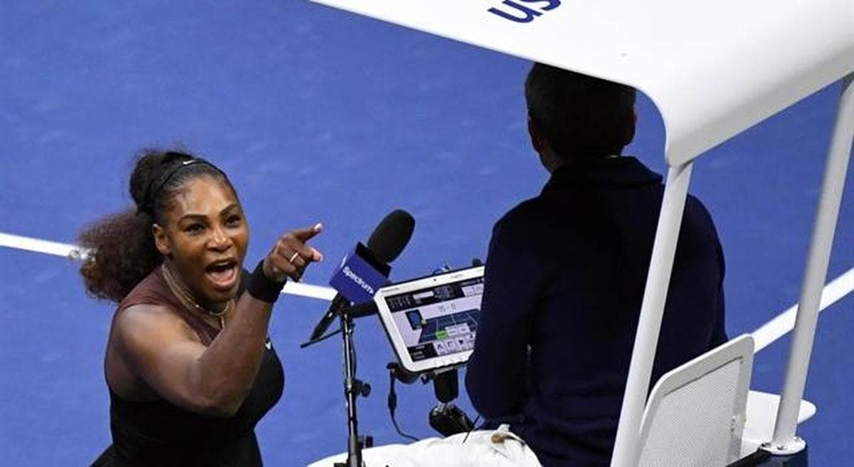 Serena Williams, multada con 17.000 dólares por su conducta en la final del US Open